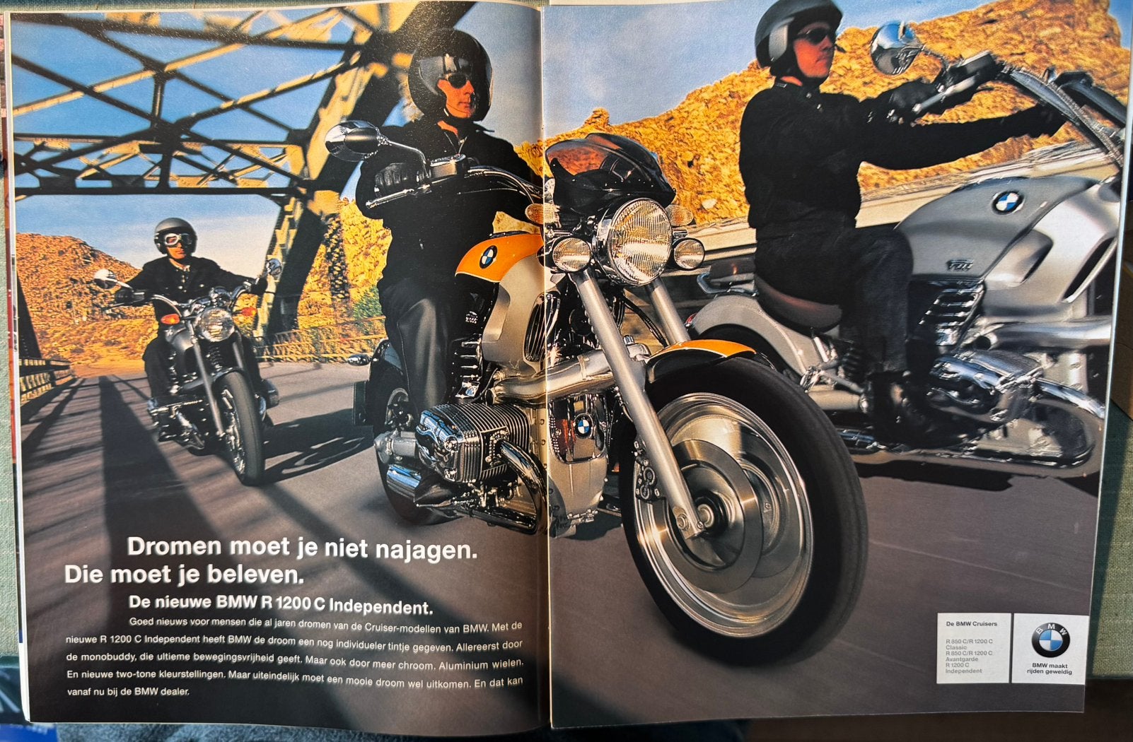 Advertentie 2000 BMW R1200C Cruiser, Verzenden, Zo goed als nieuw, Motoren