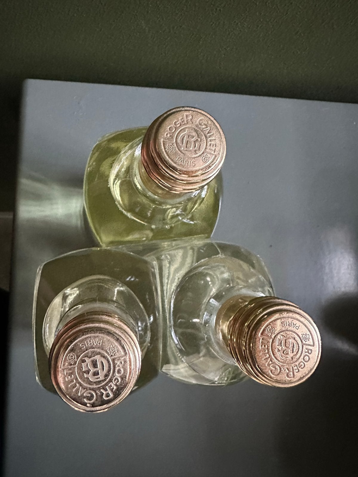 3 Factice Roger & Gallet grote Parfumfles /dummy/ display, Ophalen of Verzenden, Zo goed als nieuw
