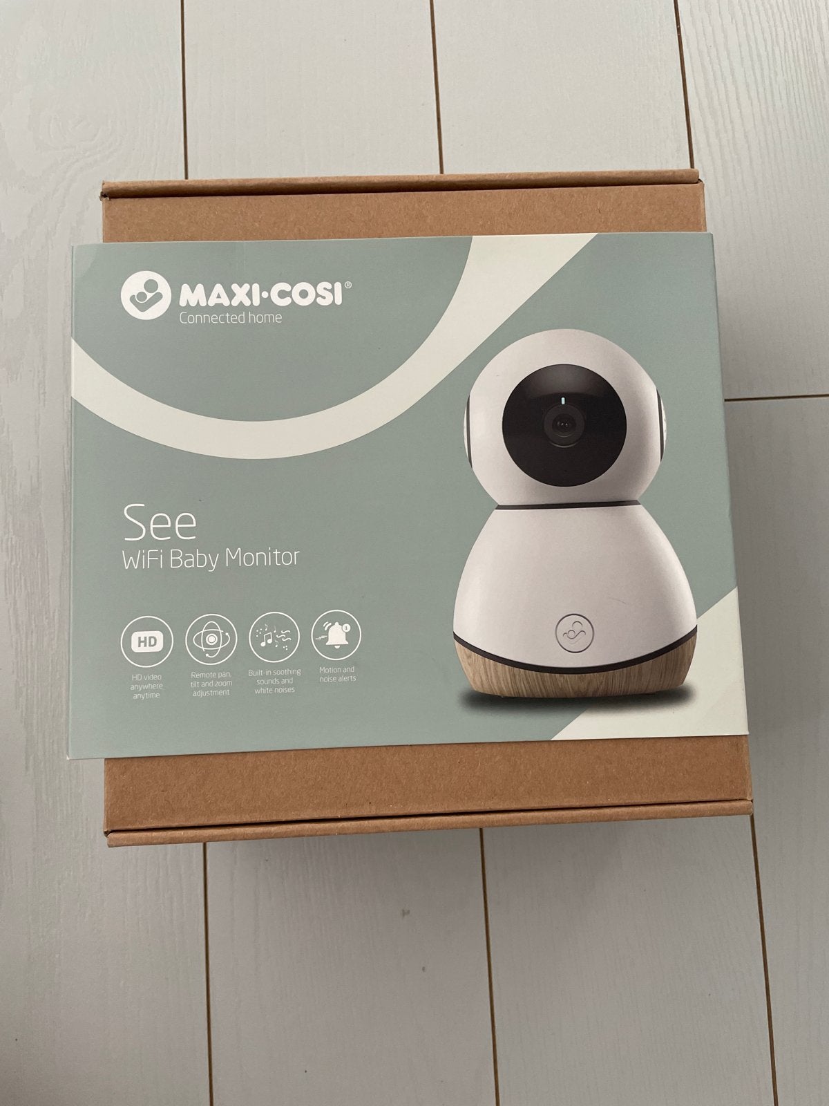 Maxi-Cosi See WiFi Baby Monitor met muurbevestiging, Ophalen of Verzenden, Nieuw, 250 meter of meer, Camera