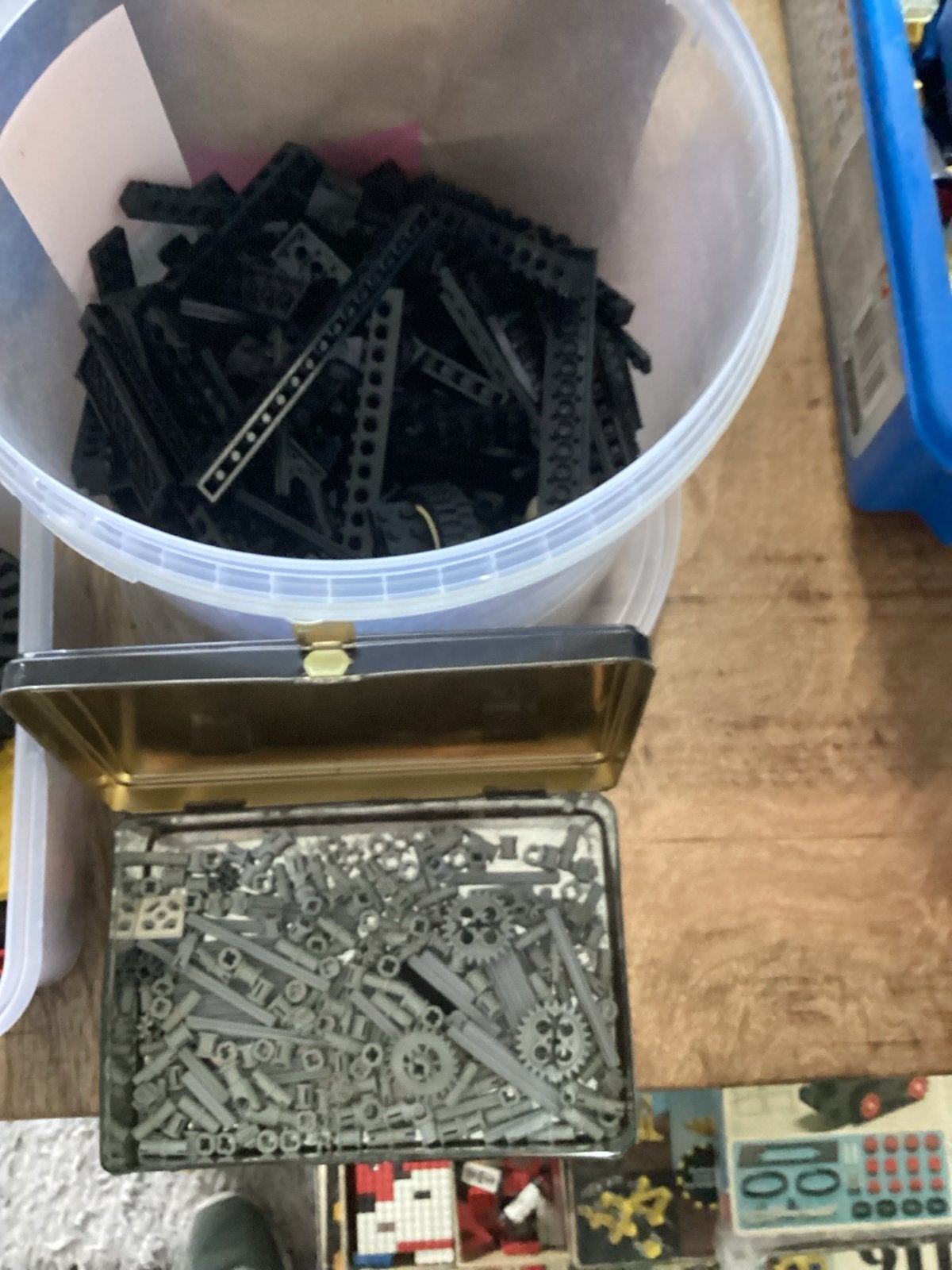 Grote partij LEGO onderdelen en blokjes, Ophalen, Zo goed als nieuw, Overige merken