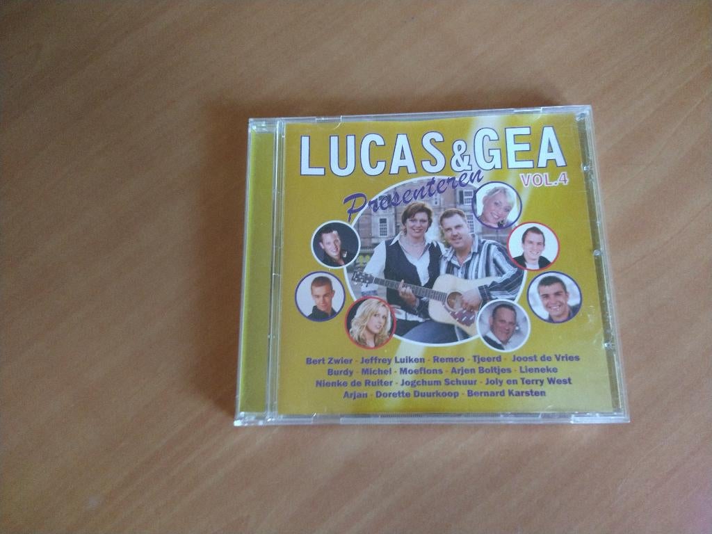 CD Lucas & Gea Presenteren. Vol. 4, Ophalen of Verzenden, Zo goed als nieuw, Levenslied of Smartlap