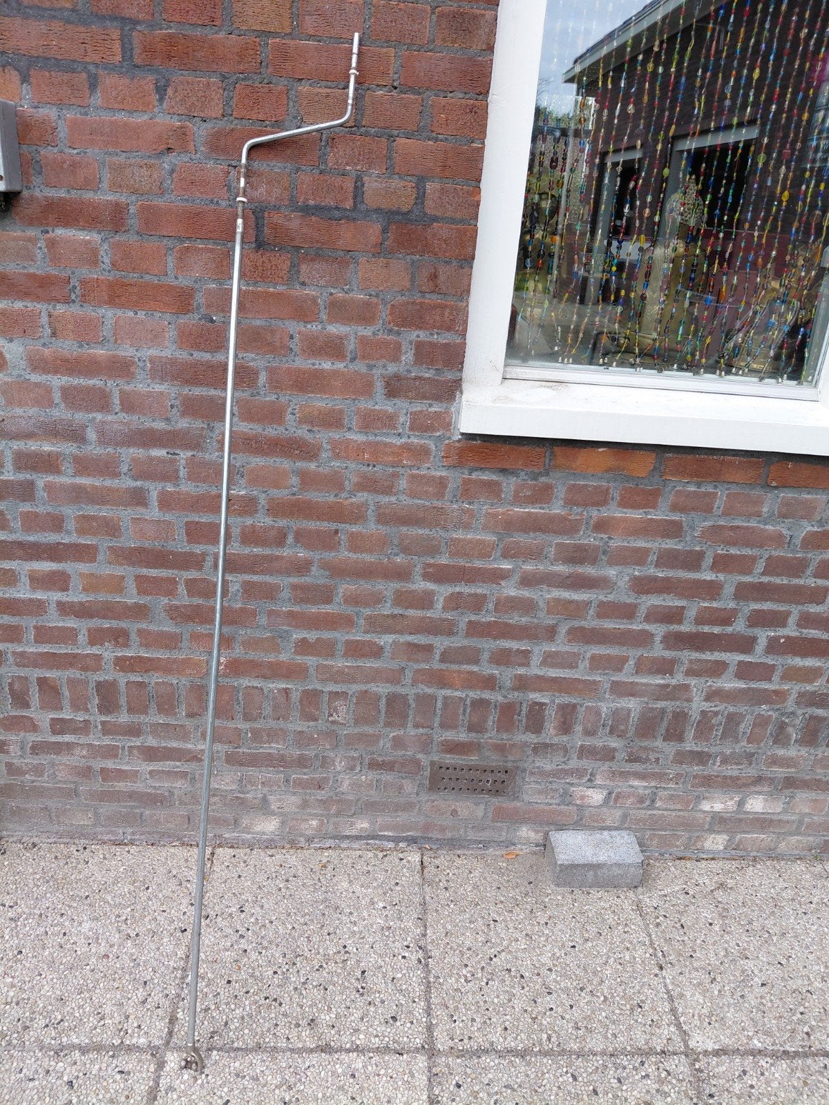 slinger voor rolgordijn en rolluiken zonwering 2 meter lang., Ophalen, Gebruikt, Knikarmscherm