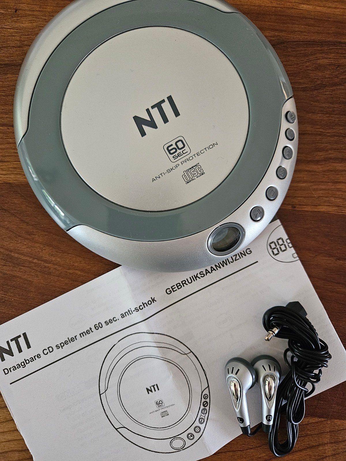 NTI draagbare cd speler, Ophalen of Verzenden, Discman