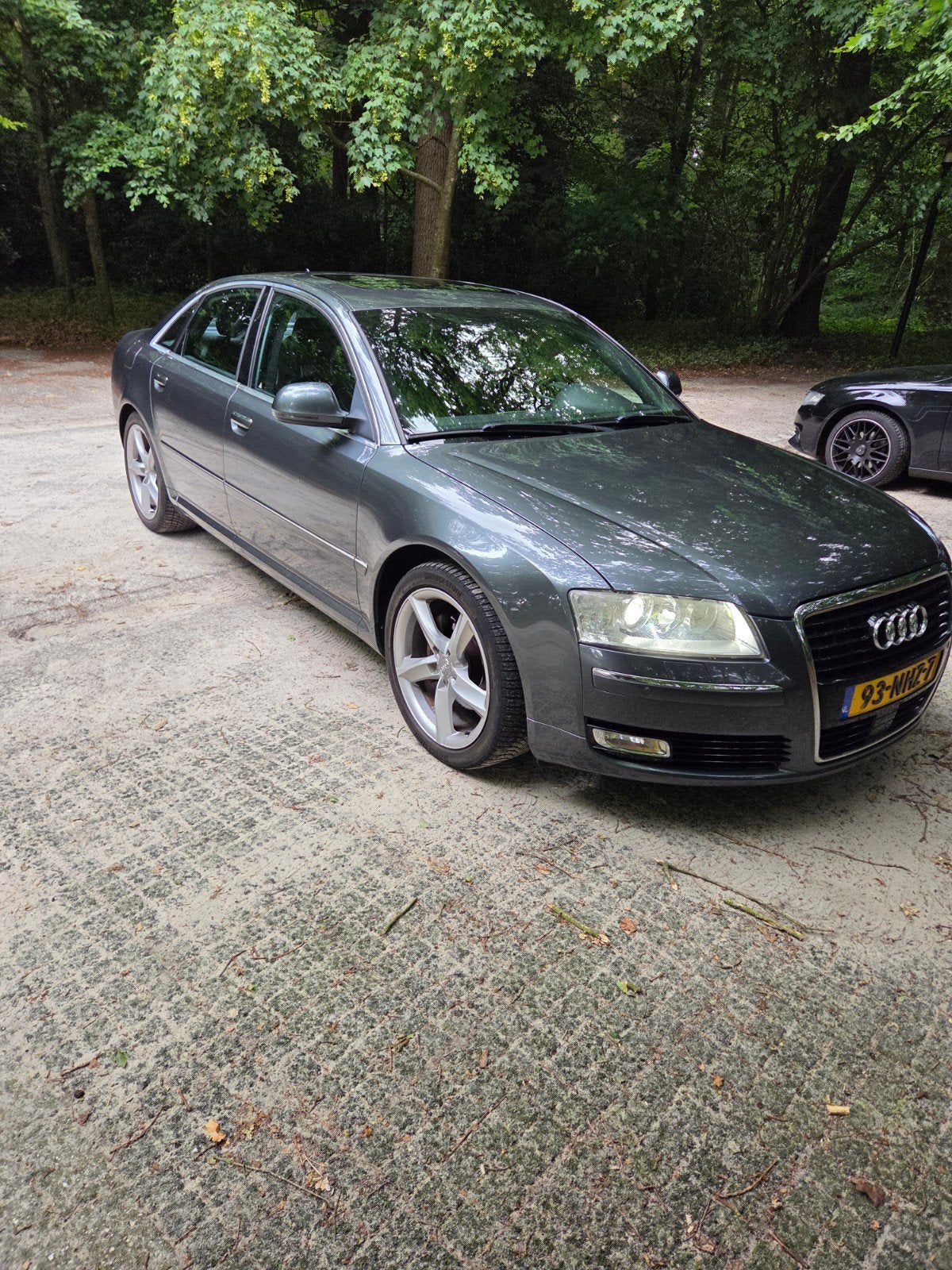 Audi A8 2.8 FSI AUT | Pano | Luchtvering | Memory, Zwart, 2773 cc, Leder, Particulier