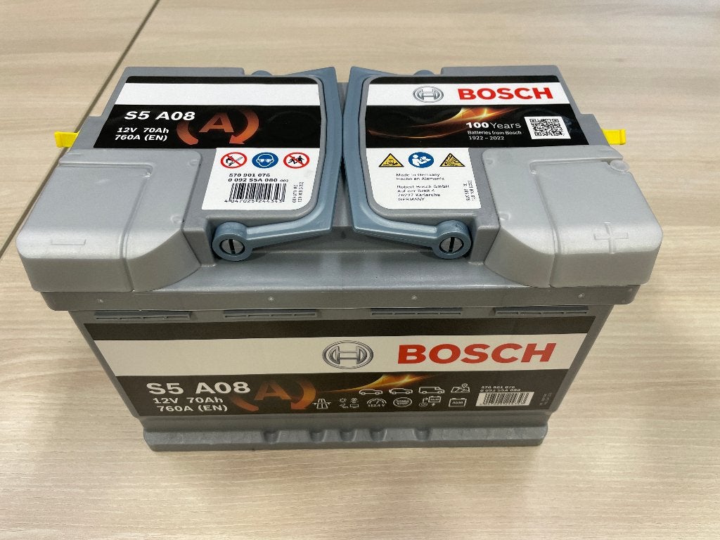 NIEUW Bosch Accu Start-Stop S5 A08 12V 70Ah 760A AGM S5A08, Ophalen, Nieuw, Overige automerken