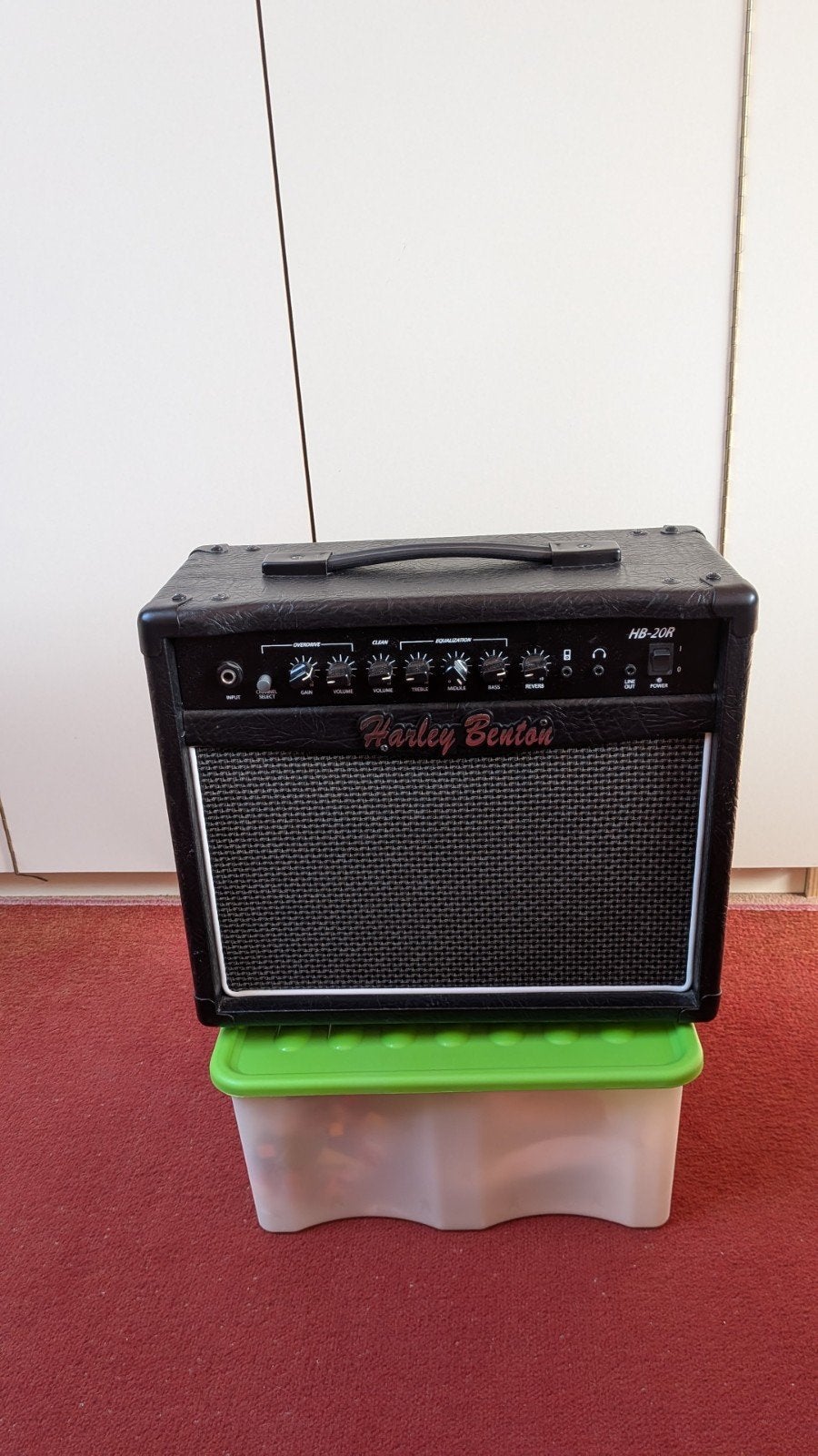 Harley Benton HB-20R gitaarversterker, Muziek en Instrumenten, Ophalen of Verzenden, Zo goed als nieuw, Gitaar, Minder dan 50 watt