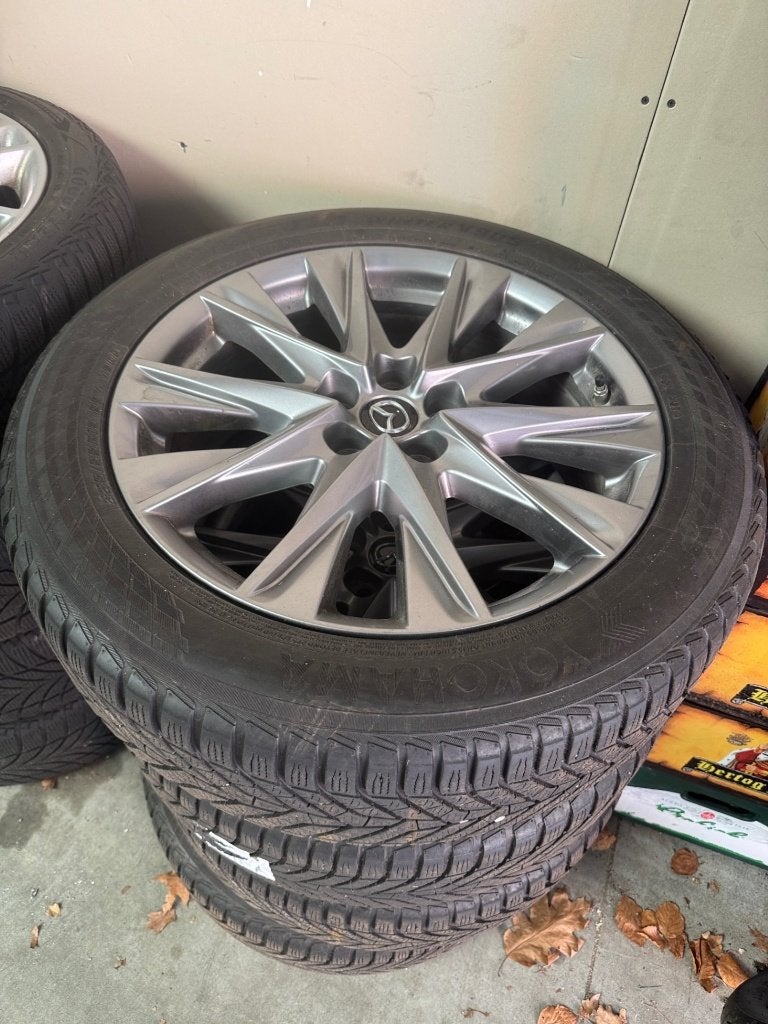 Winterset Mazda CX-5 19 inch, Auto-onderdelen, Banden en Velgen, Gebruikt, Banden en Velgen, Winterbanden, Personenwagen