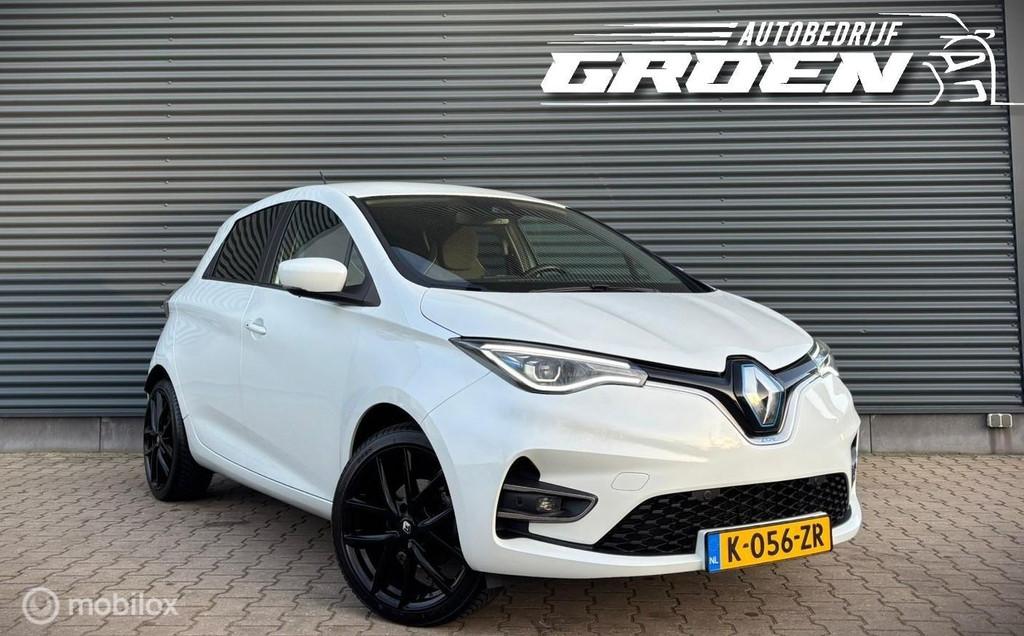 Renault Zoe R135 Intens 52 kWh, Auto's, Renault, 136 pk, Gebruikt, Wit, 385 km