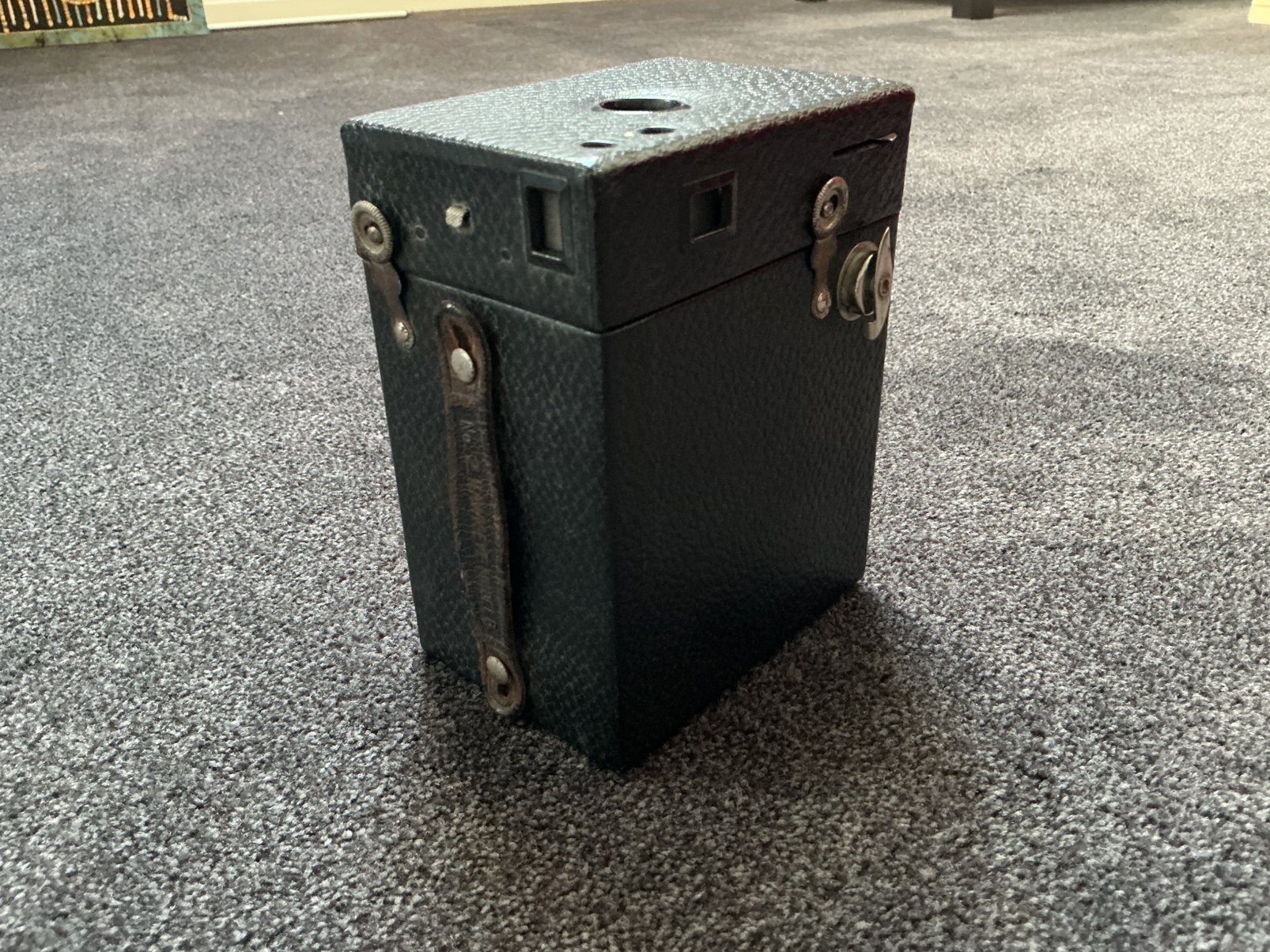 Box camera Kodak en Hawkey model B, Ophalen, Gebruikt
