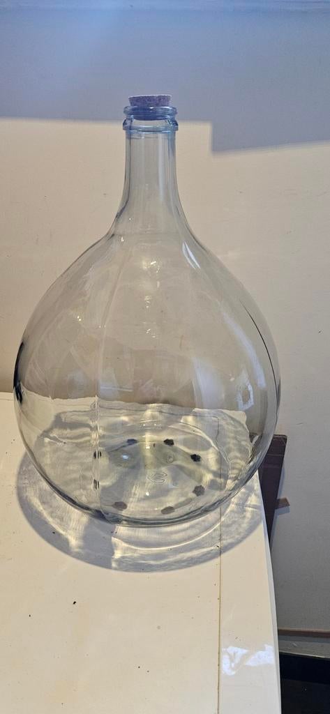 Dame Jeanne kleurloos 24 liter, Ophalen