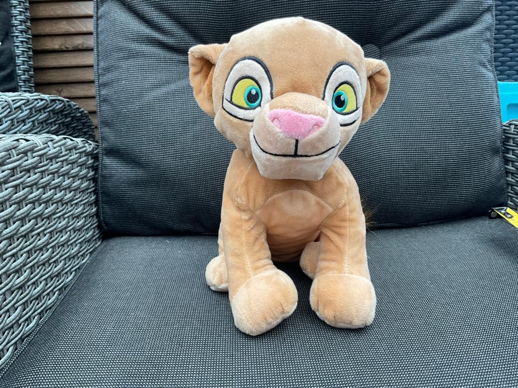 Nieuwe Disney Lion King Nala of Simba knuffel ca 25cm, Ophalen, Leeuwenkoning of Jungle Boek, Nieuw, Knuffel