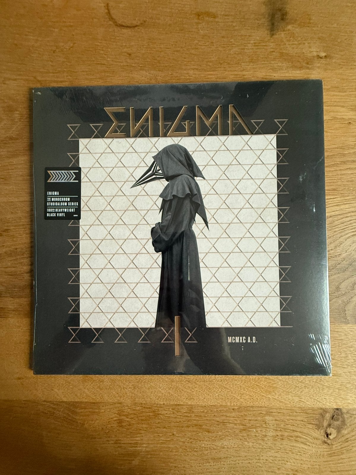 Enigma The Monochrom Studio Album Series zwart vinyl (nieuw), LP, Ophalen of Verzenden, 12 inch, Nieuw in verpakking