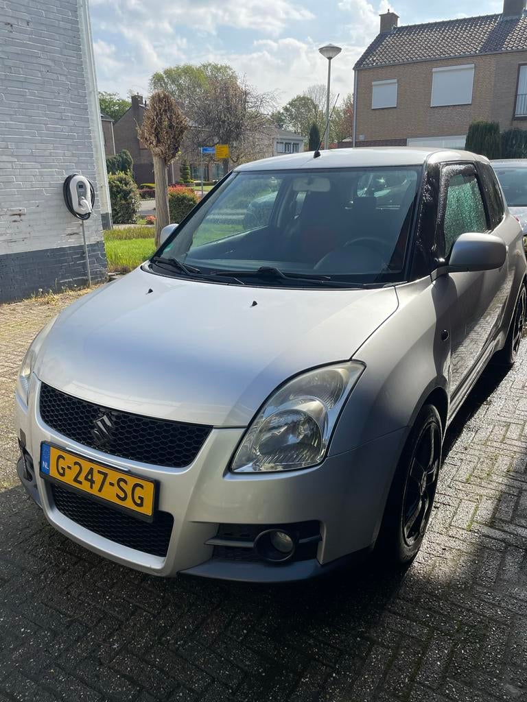 Suzuki Swift 1.6 3D Sport 2009 Grijs, Auto's, Suzuki, Voorwielaandrijving, 1005 kg, 125 pk, 40 €/maand