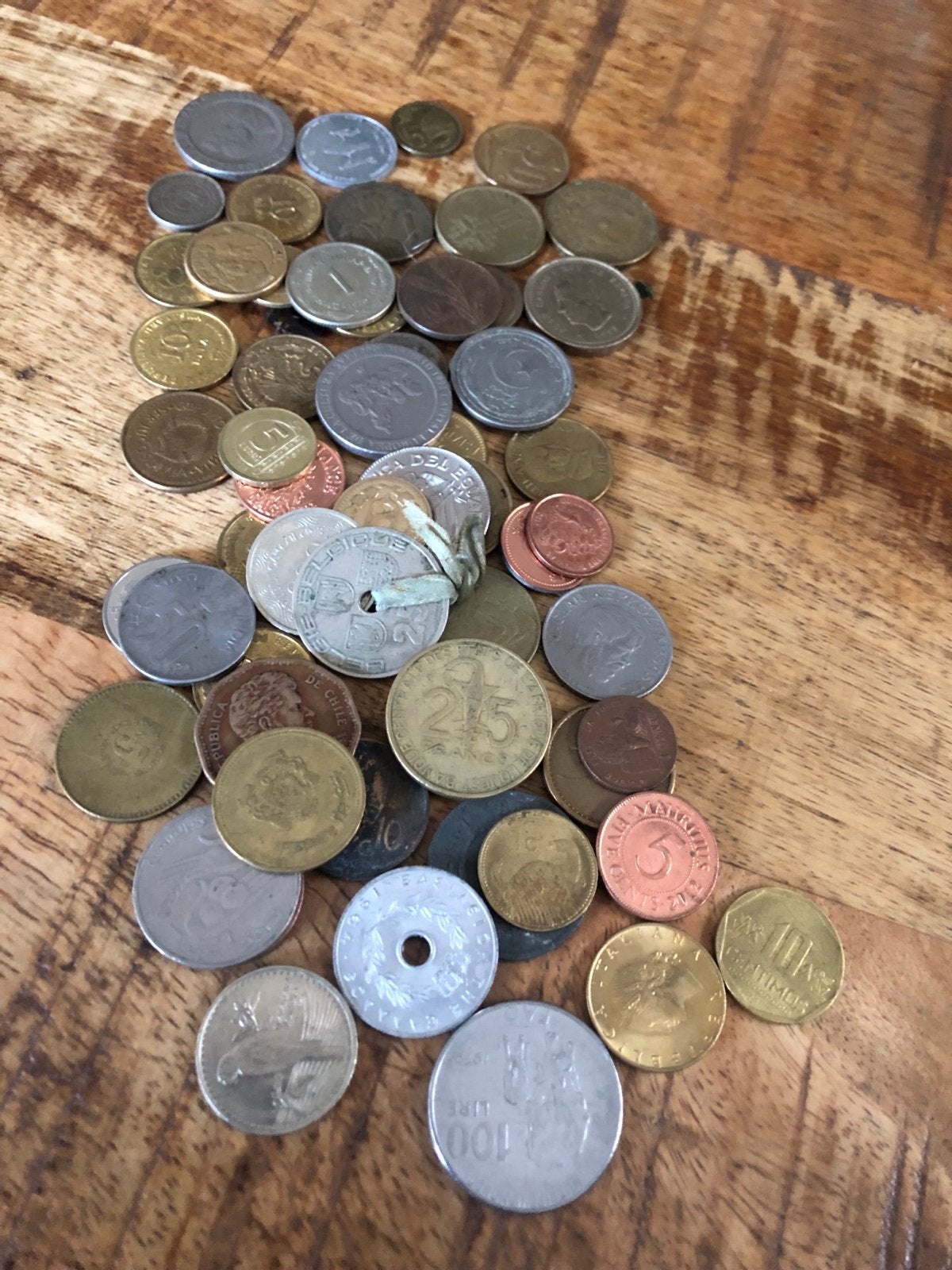 Verzameling van diverse wereldmunten, Ophalen of Verzenden, Midden-Oosten, Setje, Zilver
