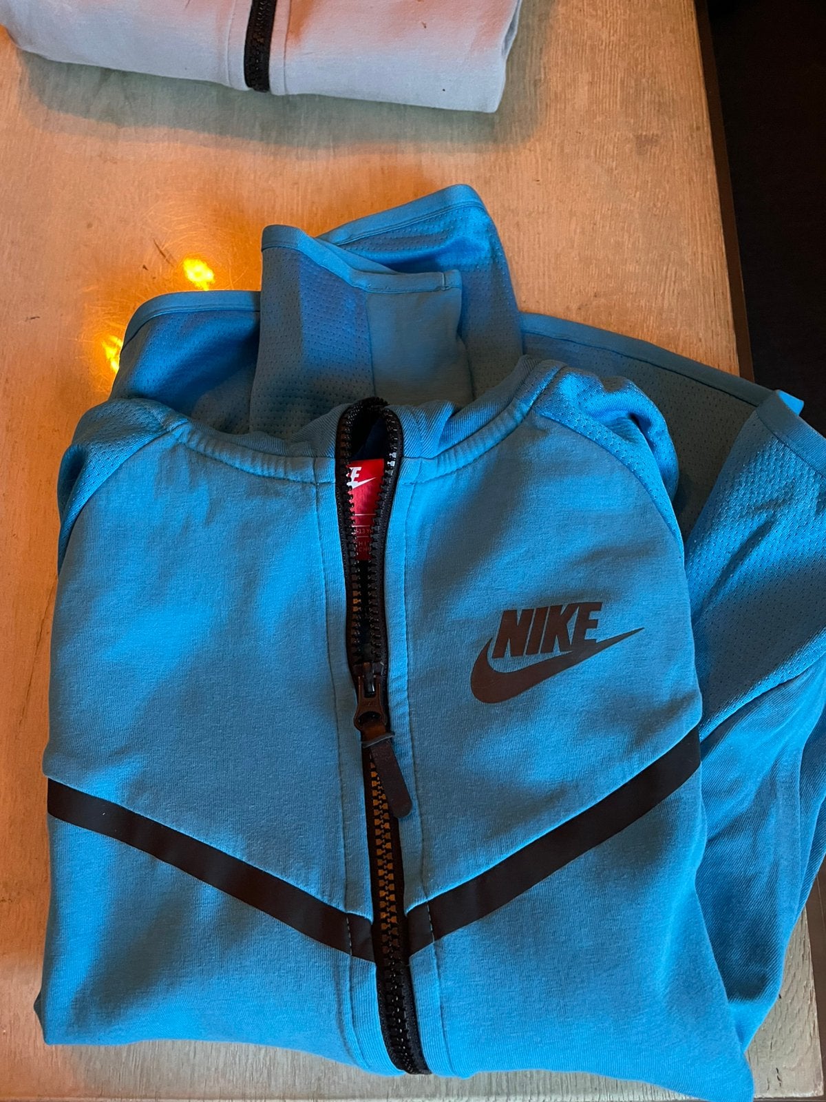 Nike tech vest   (Lichtblauw), Ophalen of Verzenden, Zo goed als nieuw, Overige maten, Blauw