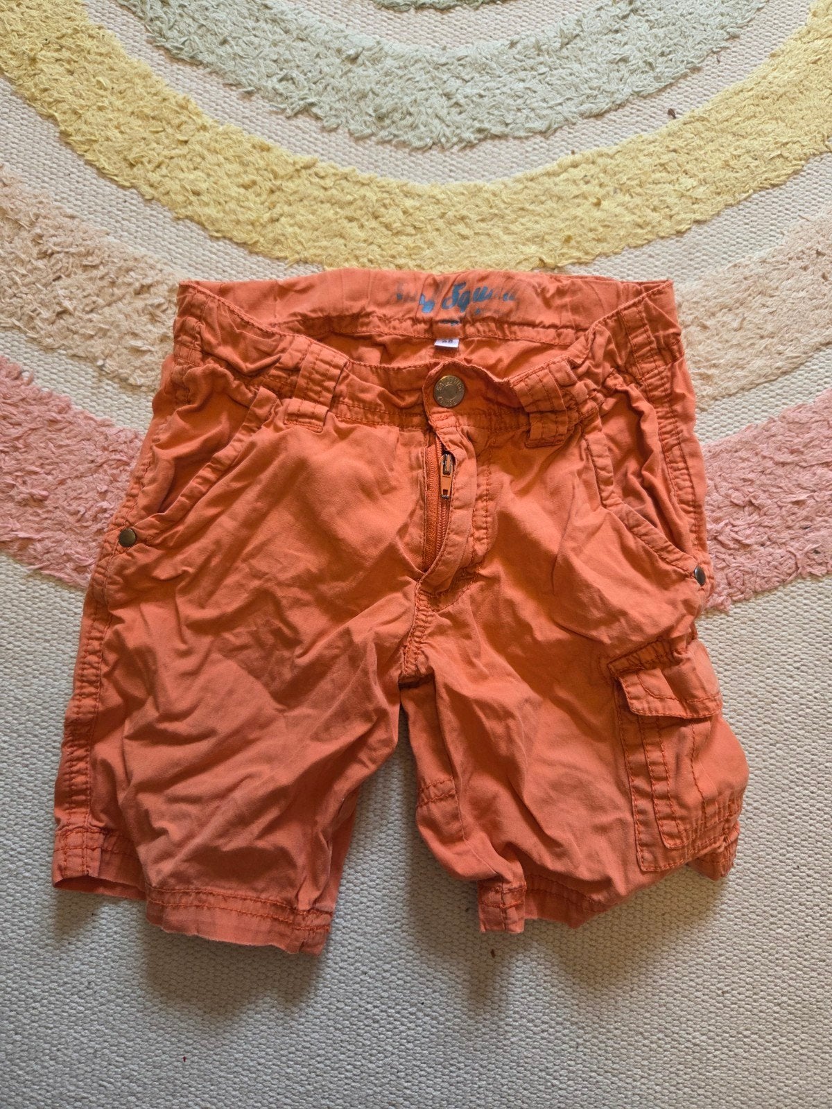 Oranje korte broek maat 98 zeeman gedragen maar nog goed, Zeeman, Gebruikt, Jongen, Ophalen