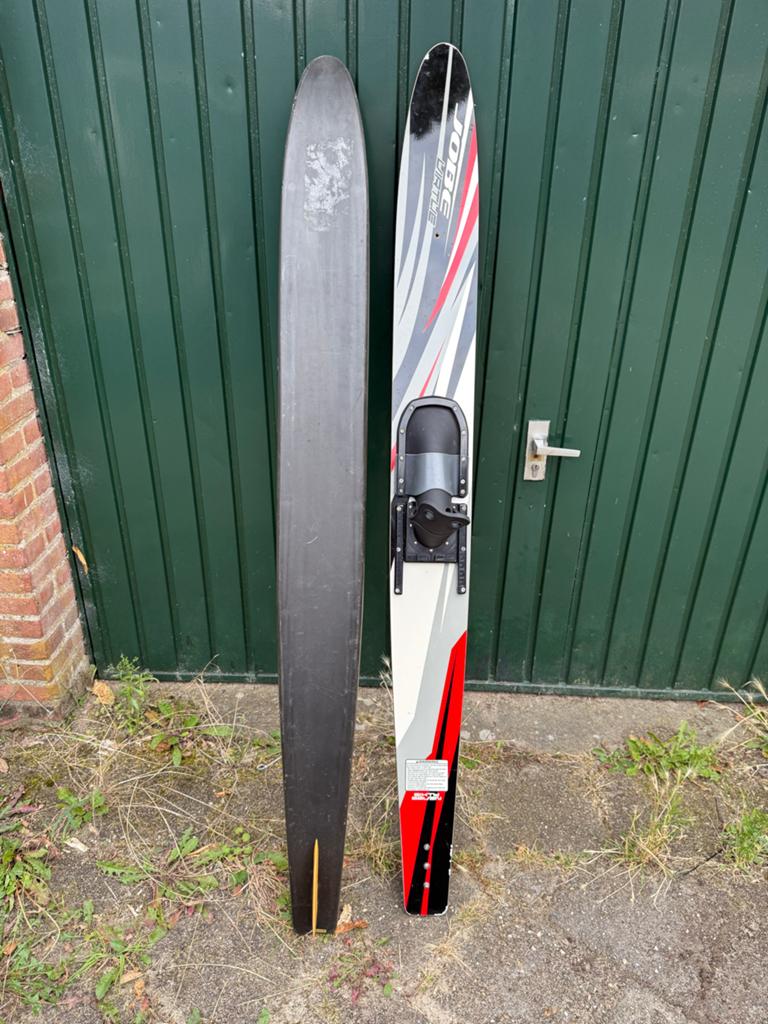 Jobe waterski's volwassenen (set + monoski), Ophalen of Verzenden, Gebruikt, 160 cm of meer, Waterski's