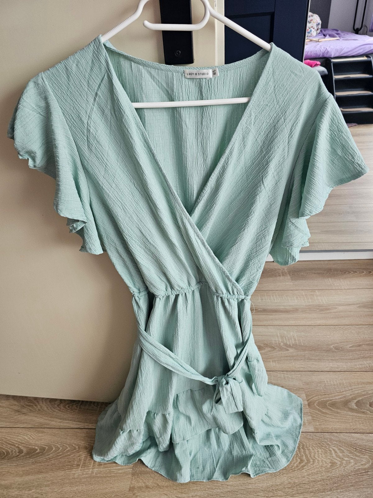 Damesjurk, Kleding | Dames, Ophalen of Verzenden, Zo goed als nieuw, Maat 38/40 (M), Groen