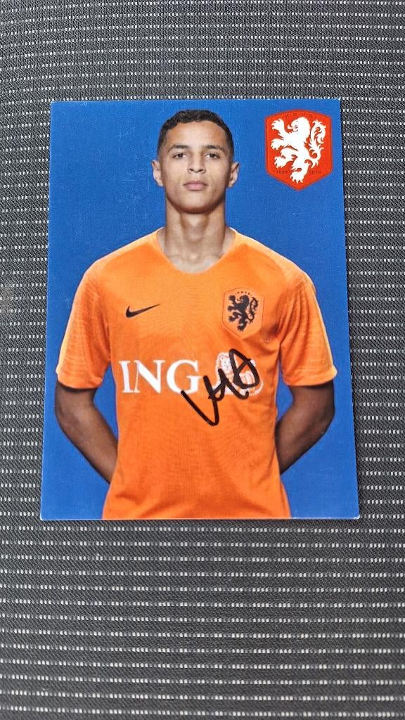 Spelerskaart met handtekening; Mohamed Ihatarren # PSV Ajax, Ophalen of Verzenden, Nieuw, Overige binnenlandse clubs, Spelerskaart