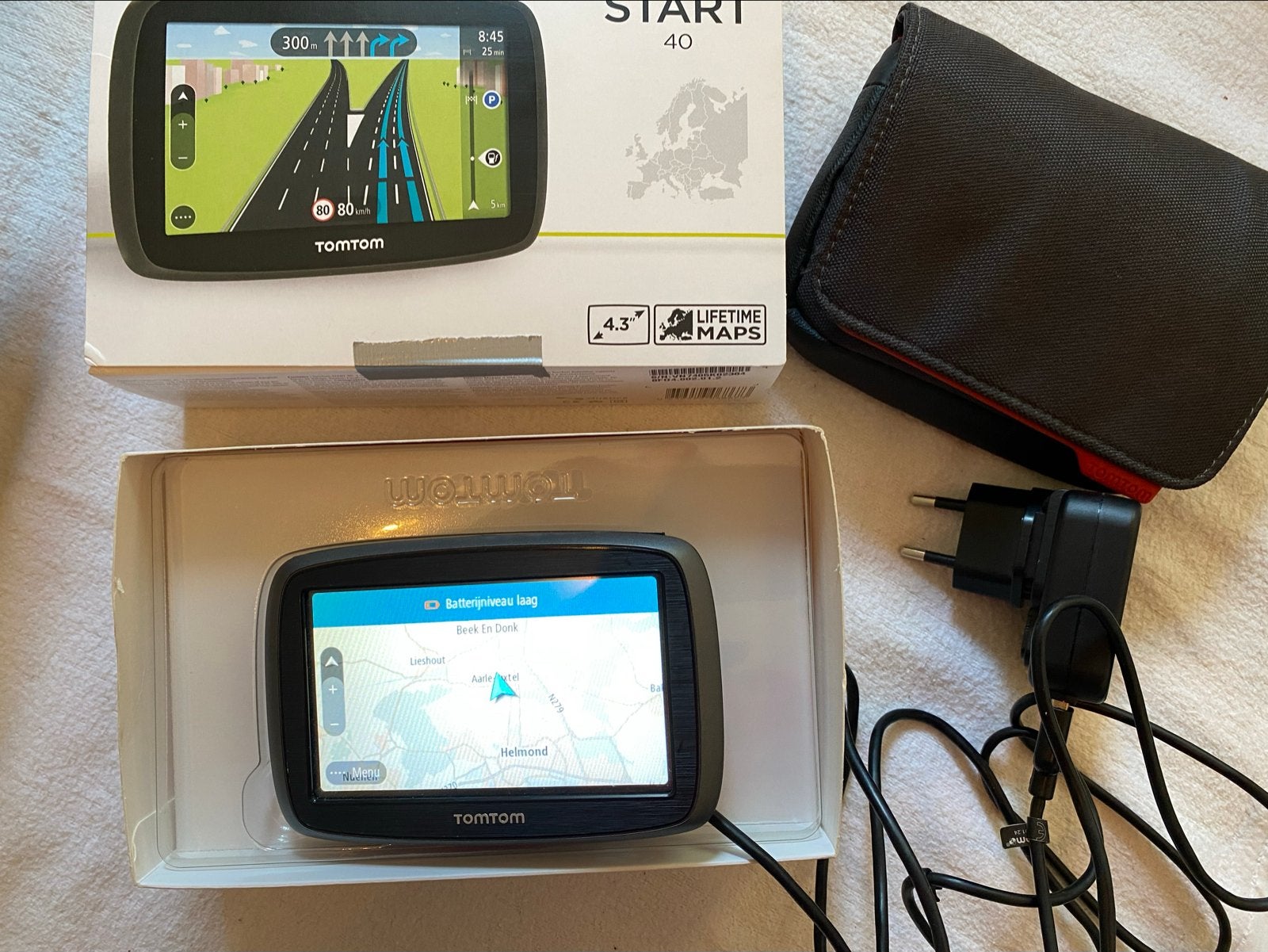 TomTom START 40 Navigatiesysteem met Lifetime Maps, Ophalen, Zo goed als nieuw