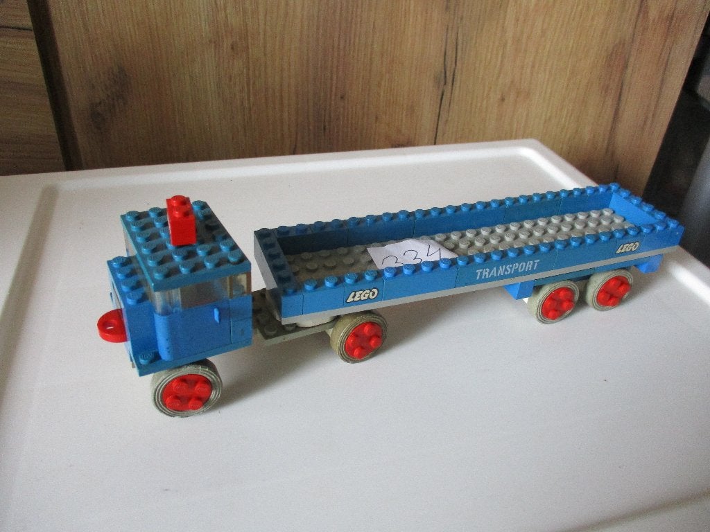 lego Set 334 Vrachtwagen met platte laadbak, Ophalen of Verzenden, Gebruikt, Complete set, Lego