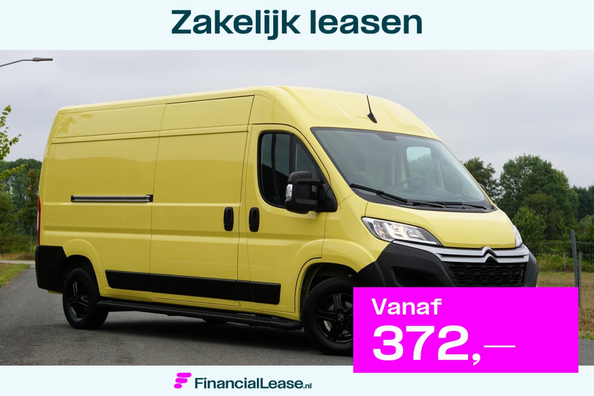 Citroen Jumper 2.2 BlueHDi 140 L3H2 3.5t in Topstaat! |Mooie, Voorwielaandrijving, Stof, Gebruikt, Euro 6