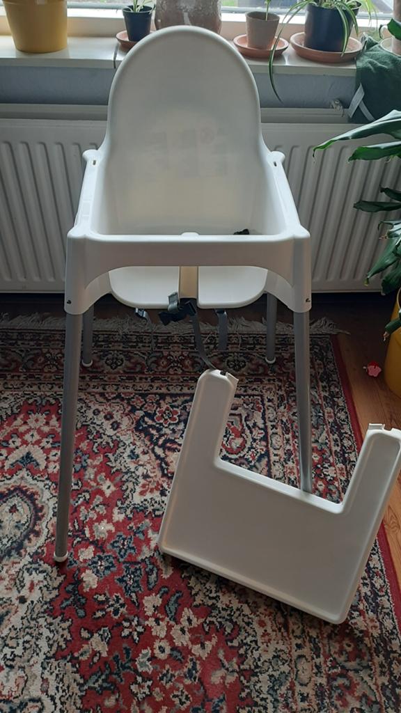 Ikea Antilop kinderstoel met blad., Ophalen, Zo goed als nieuw, Overige typen