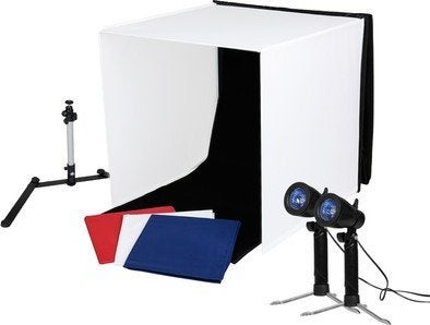 Caruba Portable Fotostudio 60x60x60cm ZGAN, Complete fotostudio, Ophalen of Verzenden, Zo goed als nieuw, Caruba