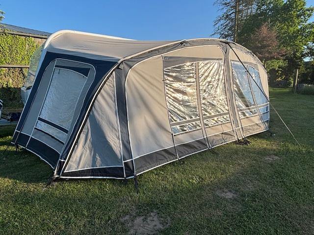 Unico Bologna 280 tent met Milaan luifel, Ophalen, Zo goed als nieuw