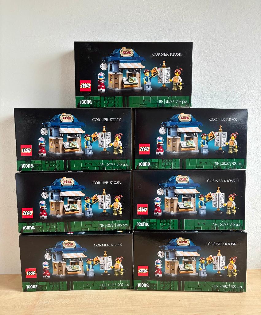 Lego 40757 Corner Kiosk Nieuw!, Lego, Nieuw, Ophalen of Verzenden, Icons