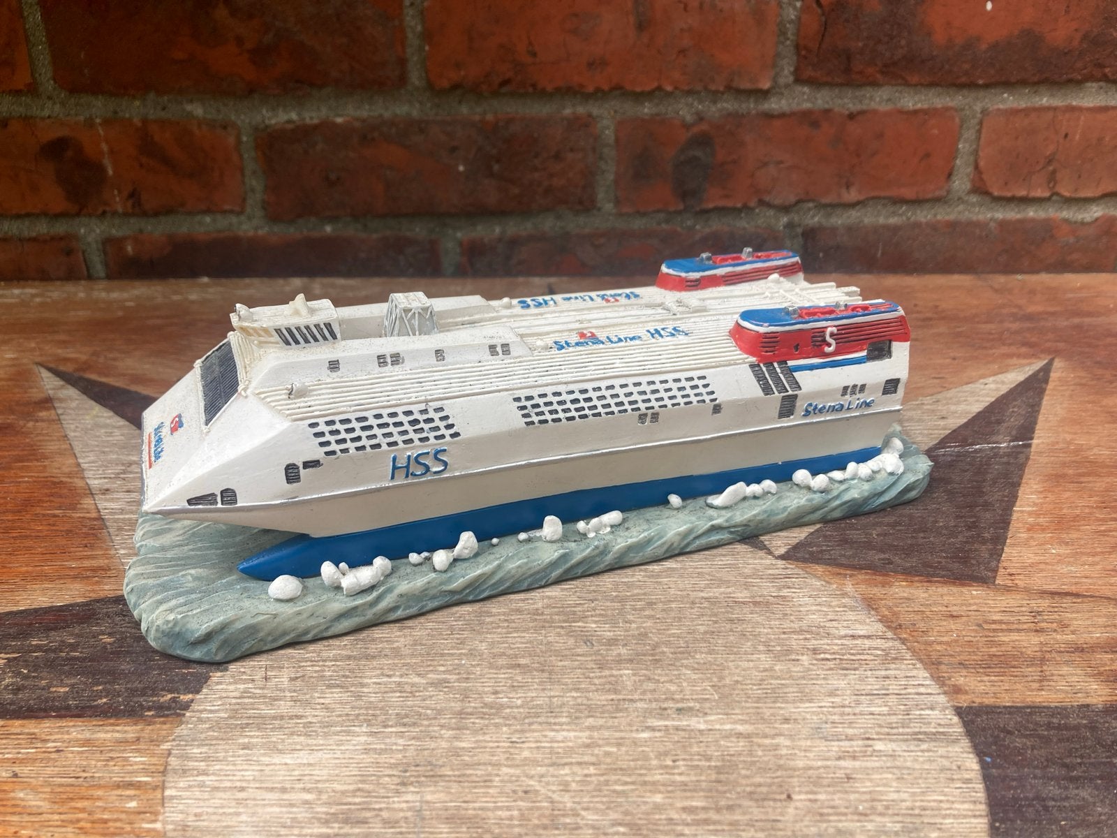 Zwaar beeld Stena Line HSS snelle boot, Ophalen of Verzenden, Gebruikt