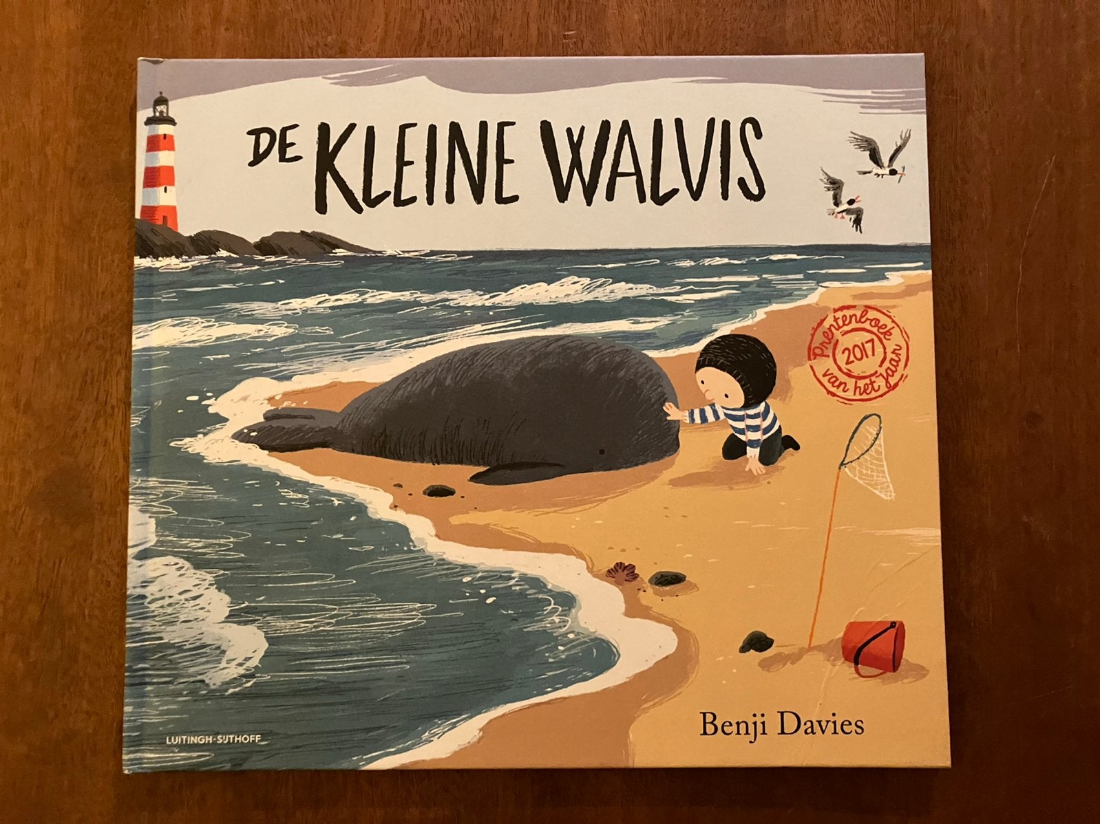 Benjie Davies • De kleine walvis • hardcover 25 x 27 cm, Ophalen of Verzenden, Zo goed als nieuw
