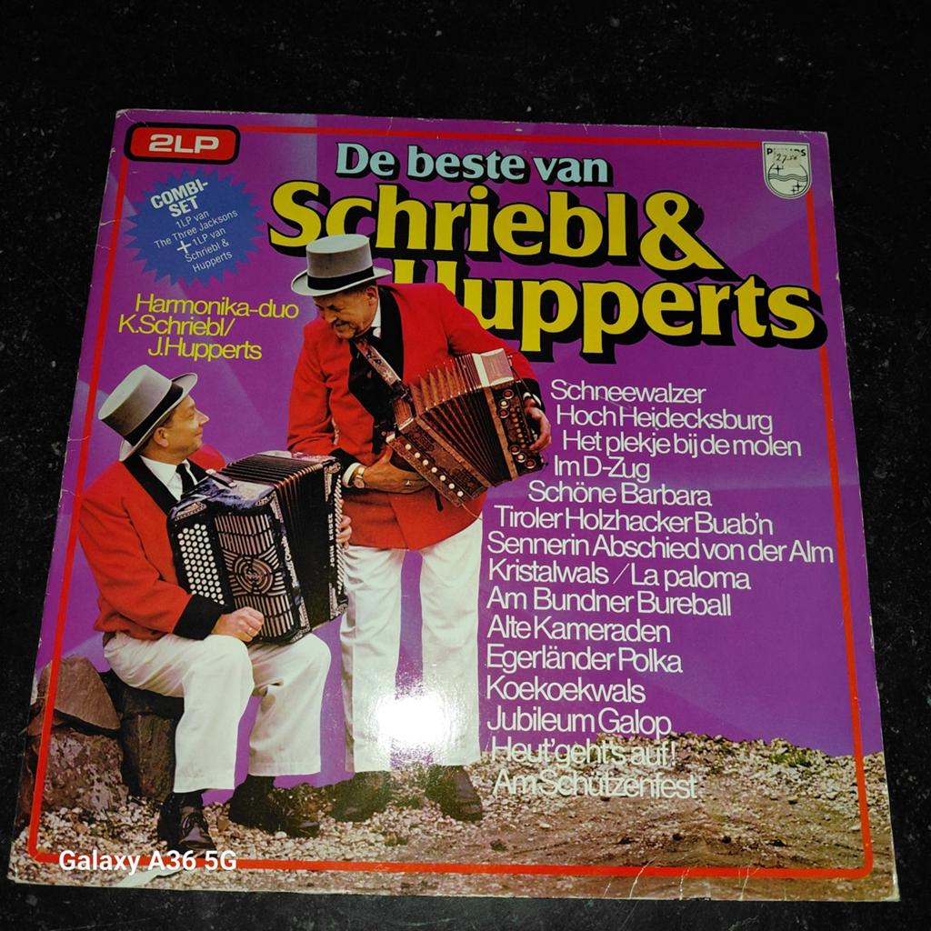 Schriebl & Hupperts / The Three Jacksons - 2LP Combiset, Gebruikt, Ophalen of Verzenden, Dubbel-LP, 12 inch
