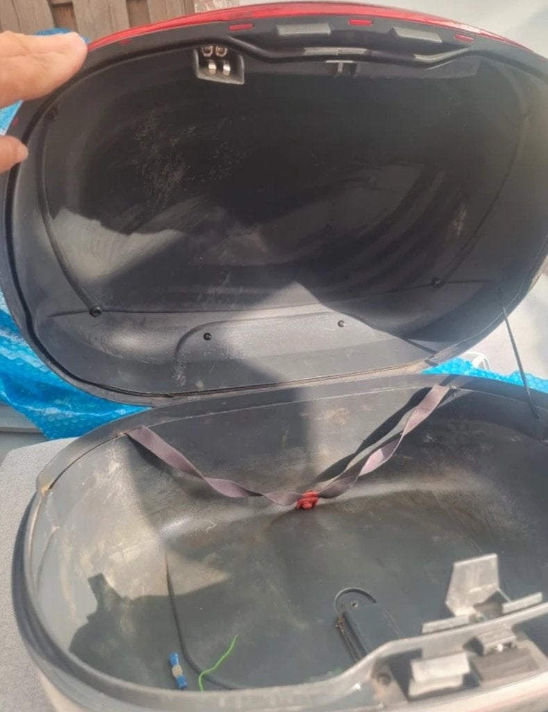 SHAD topkoffer  50 liter, Motoren, Ophalen of Verzenden, Gebruikt