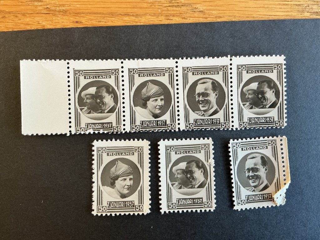 Koninklijkhuis verloving zegels, Verzamelen, Ophalen of Verzenden, Nieuw, Nederland, Kaart, Foto of Prent