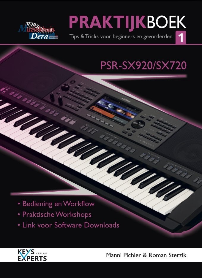 Keys Experts SX720/SX920 Nederlandstalig Praktijkboek deel 1, 61 toetsen, Verzenden, Keys Experts Verlag OHG, Verlag@keys-experts.de