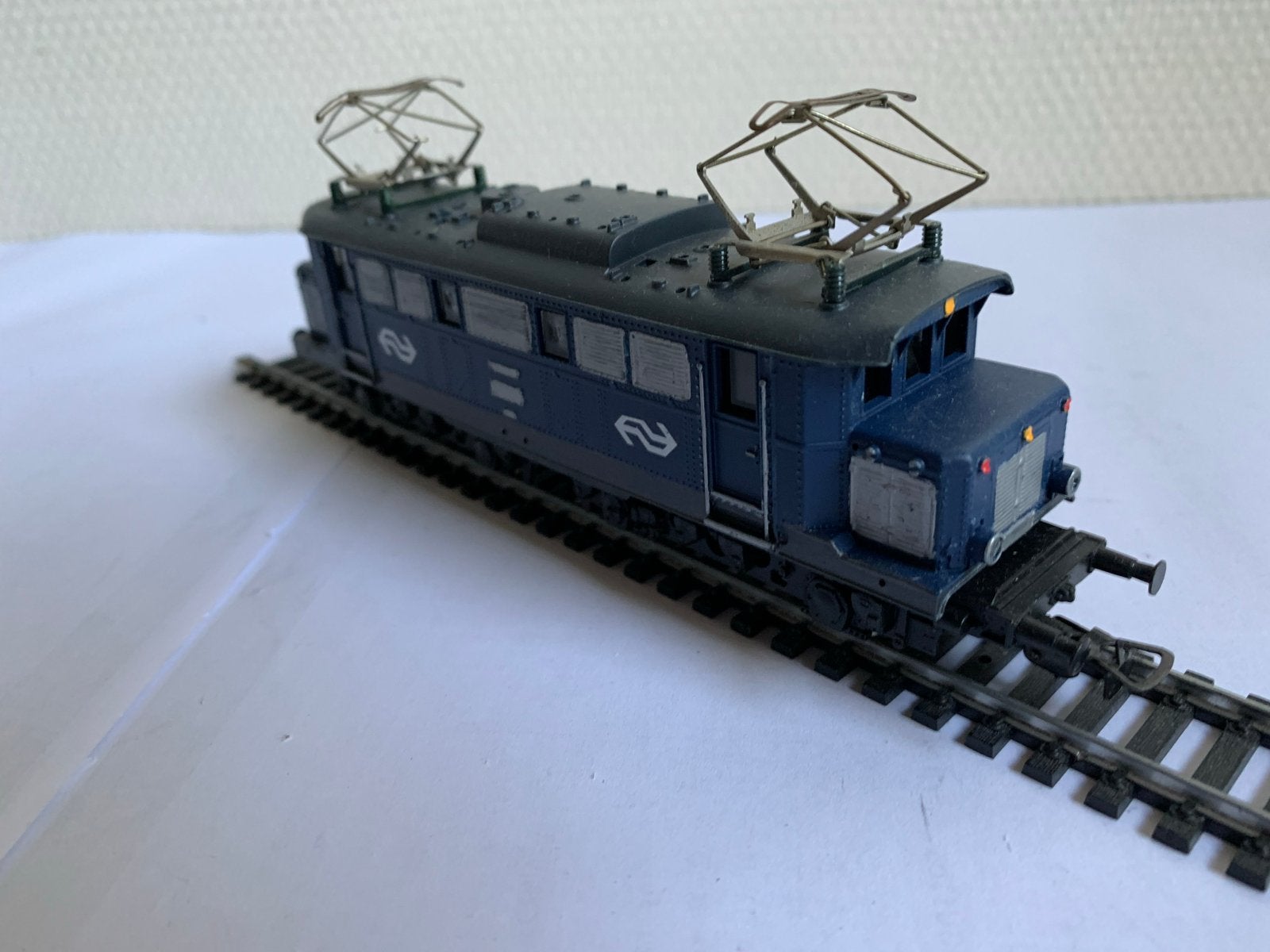 Piko NS zelfbouw locomotief - Blauw, Gebruikt, NS, Gelijkstroom, Locomotief