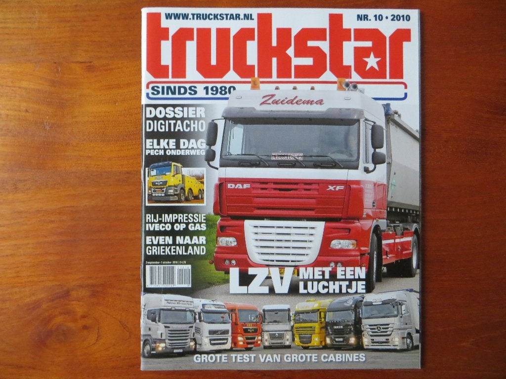 Truckstar nr. 10 2010, Boeken, Auto's | Folders en Tijdschriften, Ophalen of Verzenden, Nieuw, Overige merken