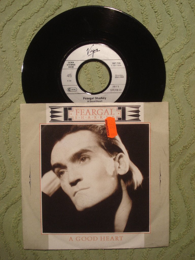 Feargal Sharkey 7" Vinyl Single: ‘A good heart’ (Duitsland), Ophalen of Verzenden, Gebruikt, 7 inch, Pop