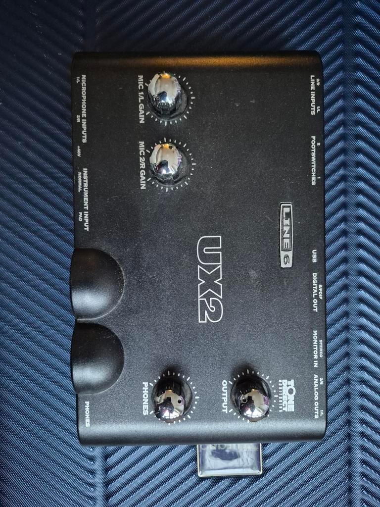 Ux2 Line 6 USB Audio Interface - Gitaar, Bas, Zang, Ophalen of Verzenden, Gebruikt, Overige typen