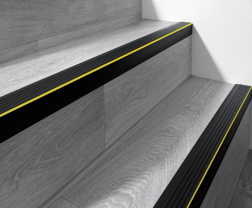 PVC-Waarschuwing antislip trapprofiel zelfklevend P2RD -ON, Ophalen of Verzenden, Nieuw, Trap