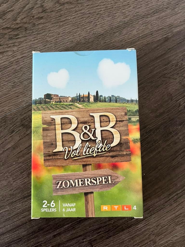 Kaartspel B&B vol liefde, Vijf spelers of meer, Ophalen of Verzenden, Nieuw