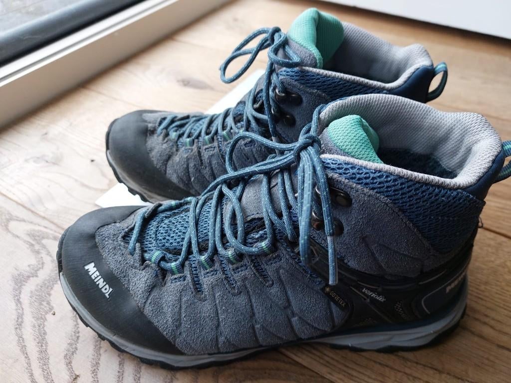 Meindl Dames Lite Hike GTX Mid Schoenen, Ophalen of Verzenden, Zo goed als nieuw, Schoenen