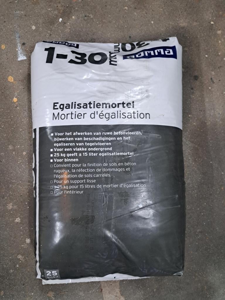 Egaline 25kg, Ophalen