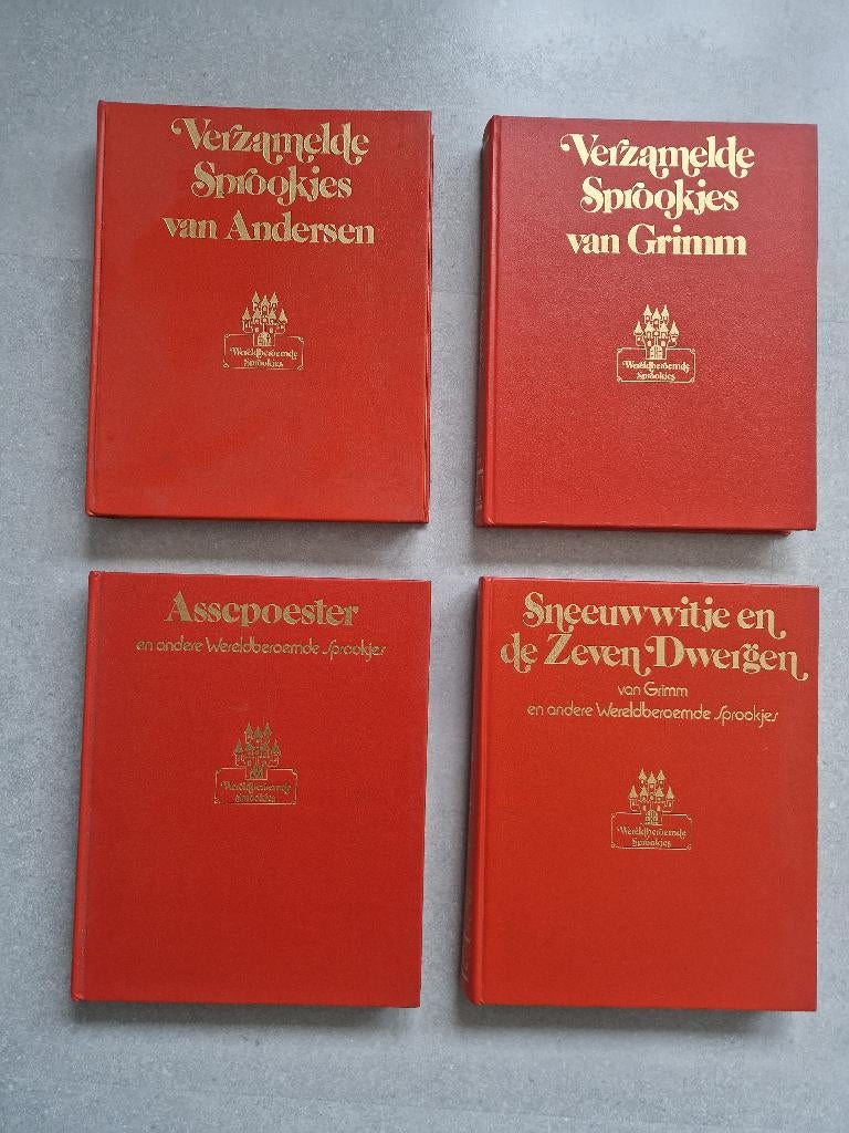 4 Lekturama sprookjesboeken (jaren 70), Boeken, Sprookjes en Fabels, Ophalen of Verzenden, Zo goed als nieuw, Diverse auteurs