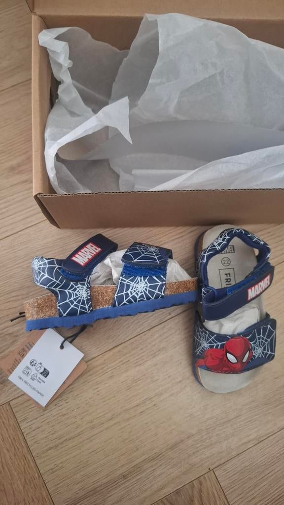 Marvel Spiderman Sandalen Maat 22 Nieuw, Overige typen, Nieuw, Ophalen of Verzenden, Marvel