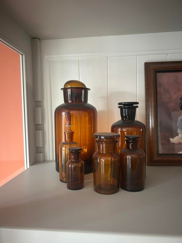 Antieke apothekers potten, Ophalen, Gebruikt, Overige kleuren