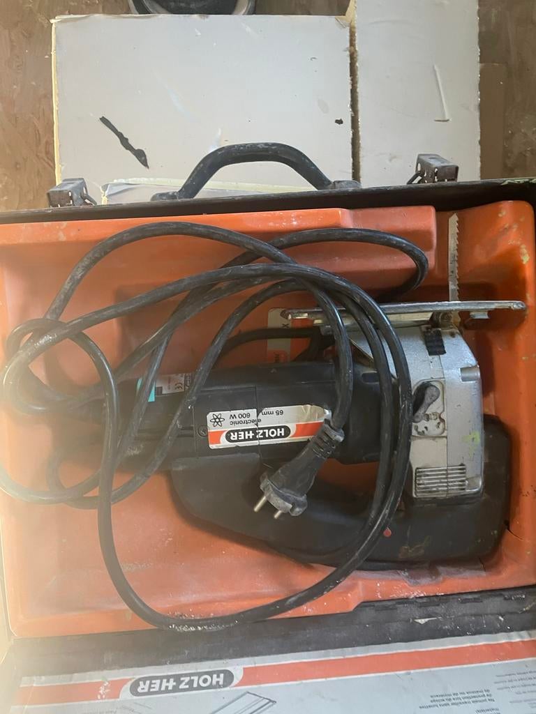 Holzher decoupeerzaag, Decoupeerzaag, Ophalen of Verzenden, Zo goed als nieuw, 30 tot 70 mm