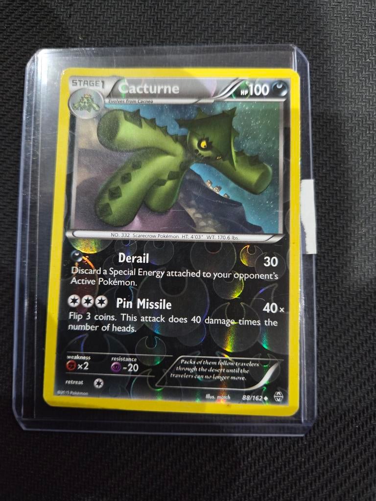 Breakthrough , Cacturne Reverse Holo, Ophalen of Verzenden, Zo goed als nieuw