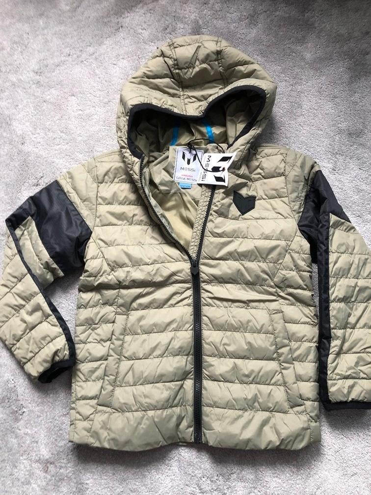Nieuw dun gewatteerde tussendoorjas v. Vingino 122/128 khaki, Kinderen en Baby's, Kinderkleding | Maat 122, Jongen of Meisje, Nieuw